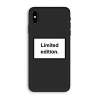 Limited edition: iPhone XS Max Biologisch afbreekbaar hoesje