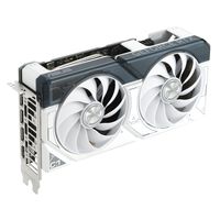 ASUS Dual -RTX4060-O8G-WHITE NVIDIA GeForce RTX­ 4060 8 GB GDDR6 - thumbnail