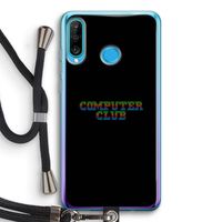 Retro: Huawei P30 Lite Transparant Hoesje met koord