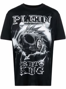 Philipp Plein t-shirt en coton 'Crypto King' - Noir