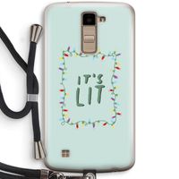 It's Lit: LG K10 (2016) Transparant Hoesje met koord
