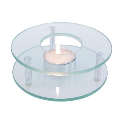 Overige Merken Thee rechaud/warmhoudplaat glas