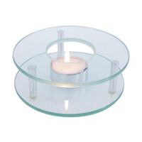 Overige Merken Thee rechaud/warmhoudplaat glas