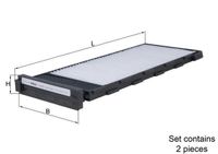 Interieurfilter LA932S Interieurfilter LA932S