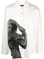 Honey Fucking Dijon x Robert Mapplethorpe t-shirt à imprimé photographique - Blanc - thumbnail