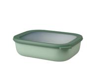 Mepal multikom cirqula rechthoekig 2000 ml nordic sage