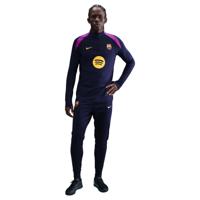 Nike FC Barcelona Strike Trainingspak 1/4-Zip 2025-2026 Donkerblauw Felpaars Goud