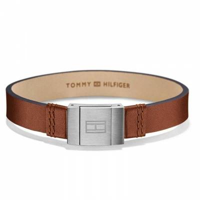 Tommy Hilfiger 2700949 Leer 25 cm Heren armband