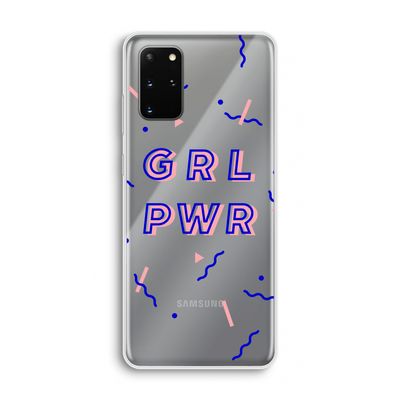 GRL PWR: Samsung Galaxy S20 Plus Transparant Hoesje