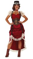 Steampunk Jurk Eliza Dames
