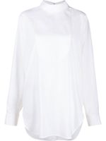 QUIRA chemise à détail de plastron - Blanc