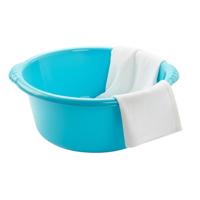 Plasticforte afwasbak teil - kunststof - rond - 10 liter - turquoise - Afmetingen 40 x 38 x 15 cm