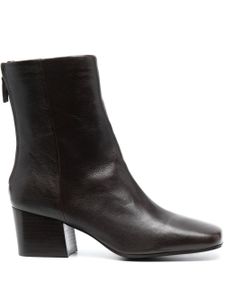 LEMAIRE bottines en cuir 60 mm - Marron