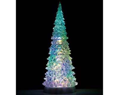 Crystal lighted tree 4 color changeable & color transformation xl 4,5V - Lemax