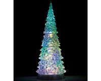 Crystal lighted tree 4 color changeable & color transformation xl 4,5V - Lemax
