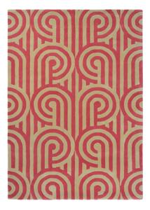 Florence Broadhurst - Turnabouts claret 39200 - 170x240 cm Vloerkleed