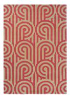 Florence Broadhurst - Turnabouts claret 39200 - 170x240 cm Vloerkleed
