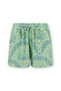 Pip Studio Korte Broek Alba Blauw Groen XL