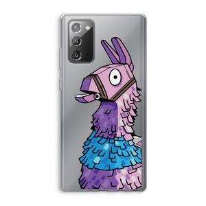 Lama: Samsung Galaxy Note 20 / Note 20 5G Transparant Hoesje
