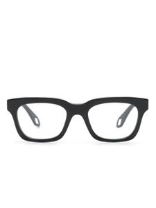 Giorgio Armani lunettes de vue rectangulaires - Noir