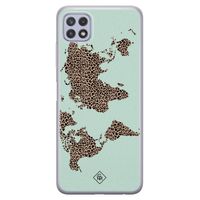 Samsung Galaxy A22 5G siliconen hoesje - Wild world