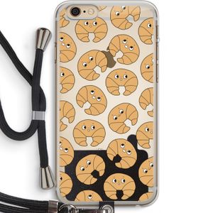 Croissant: iPhone 6 PLUS / 6S PLUS Transparant Hoesje met koord