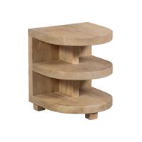 WOOOD Bijzettafel 'Darren' Mangohout, 36cm, kleur Naturel