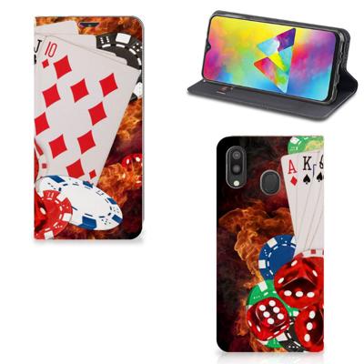 Samsung Galaxy M20 Hippe | Standcase | Casino