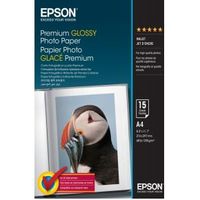 Epson S042155 Premium Glossy Photo Paper A4 15 vel 255gram - thumbnail