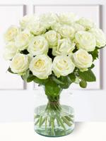 20 witte rozen - Avalanche