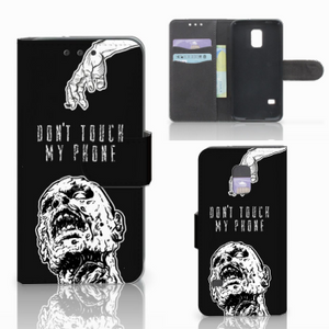 Portemonnee Hoesje Samsung Galaxy S5 Mini Zombie