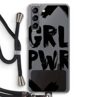 Girl Power #2: Samsung Galaxy S21 Transparant Hoesje met koord