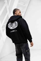 Equalité Dreamer Oversized Full Zip Hoodie Heren Zwart - Maat XXS - Kleur: Zwart | Soccerfanshop