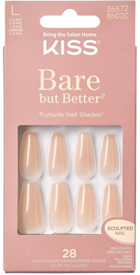 Kiss Bare but better nails nude drama 1 Set