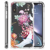 Apple iPhone Xr Case Anti-shock Bird Flowers - thumbnail