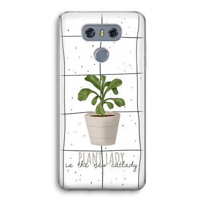 Kamerplant op vensterruit: LG G6 Transparant Hoesje