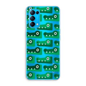 Crocs: Oppo Find X3 Lite Transparant Hoesje