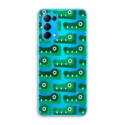 Crocs: Oppo Find X3 Lite Transparant Hoesje