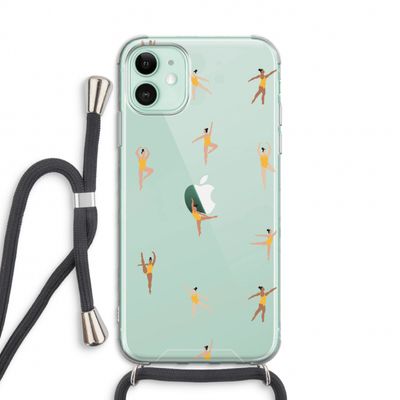 Dans #2: iPhone 11 Transparant Hoesje met koord