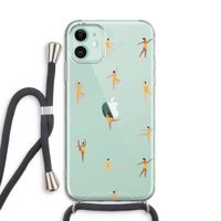 Dans #2: iPhone 11 Transparant Hoesje met koord
