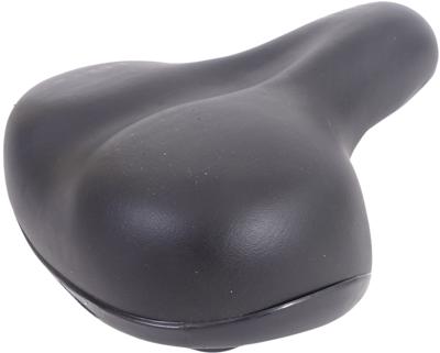 Edge Fietszadel city soft incl. zadelstrop - zwart