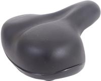 Edge Fietszadel city soft incl. zadelstrop - zwart