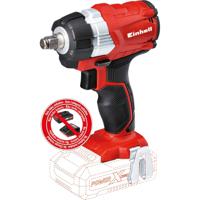 EINHELL slagmoersleutel te-cw 18 li bl-solo (rood/zwart, accu en oplader niet inbegrepen)