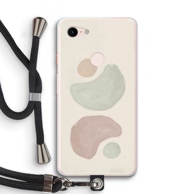 Geo #10: Pixel 3 XL Transparant Hoesje met koord