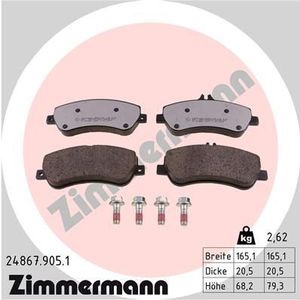 Remblokkenset Low-Dust 248679051