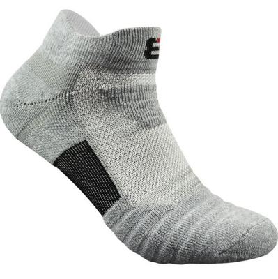 3 paren mannen buiten Running basketbal sokken boot sokken (grijs)