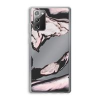 Roze stroom: Samsung Galaxy Note 20 / Note 20 5G Transparant Hoesje
