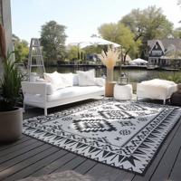 Dubbelzijdig Buitenkleed Elle maat: 150x80cm - materiaal: Polypropyleen - Dekbed-Discounter.nl