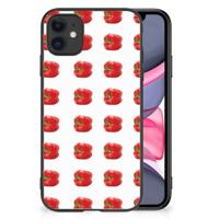 iPhone 11 Back Cover Hoesje Paprika Red