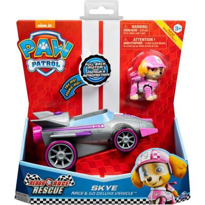 Paw Patrol - Race & Go luxe voertuig van Ready Race Rescue Speelgoedvoertuig